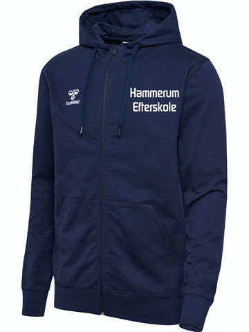 Hammerum Efterskole - Hummel 2.0 Go Zip Hoodie