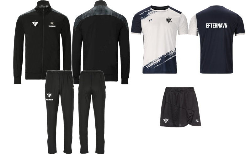 Fuldpakke med nederdel - IFS Badminton