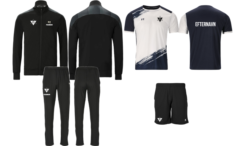 Fuldpakke med shorts - IFS Badminton