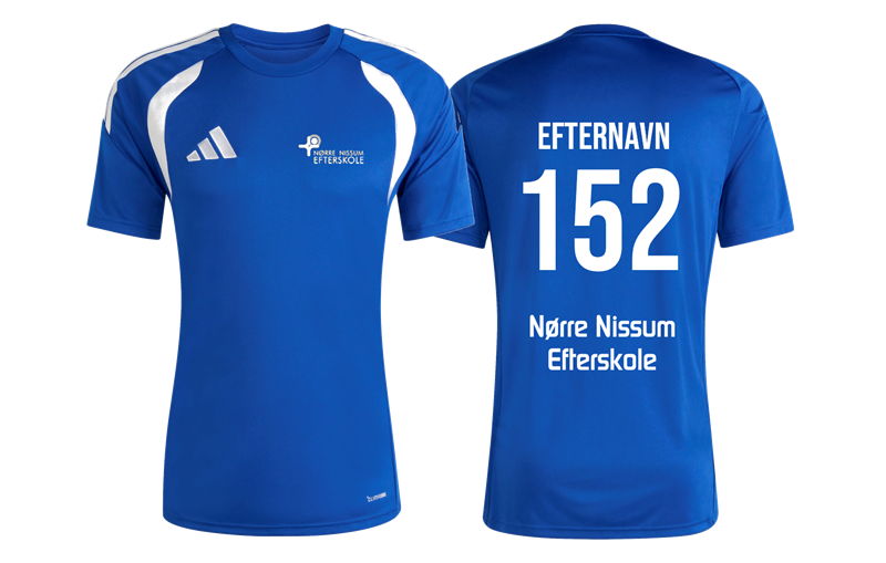 Nørre Nissum 26/27 Skole T-shirt - Blå